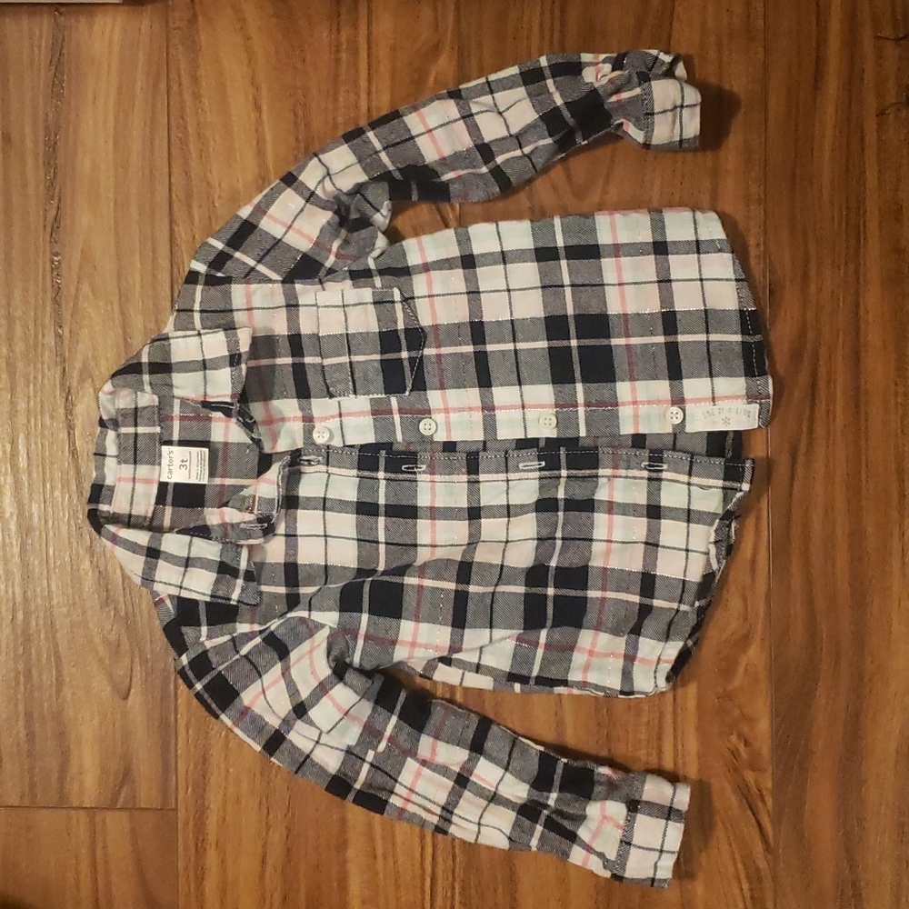 Carter's 3T button down shirt